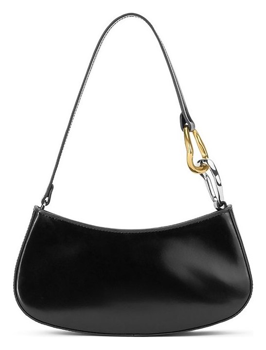 Staud Ollie Leather Shoulder Bag